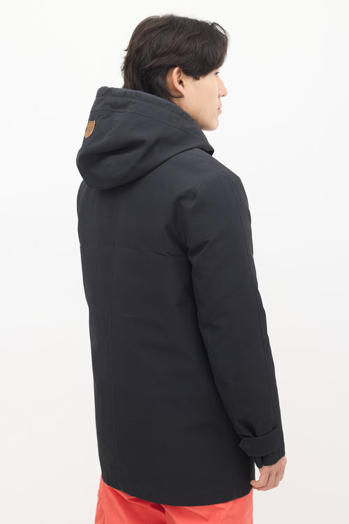 Mackage Black Down 
Nylon 2-in-1 Coat