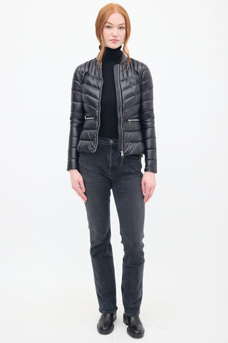 Mackage Black Down 
Nylon Petra Puffer Jacket