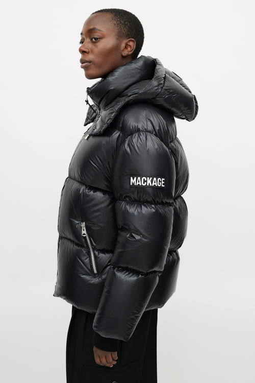 Mackage Black Kent Down Jacket