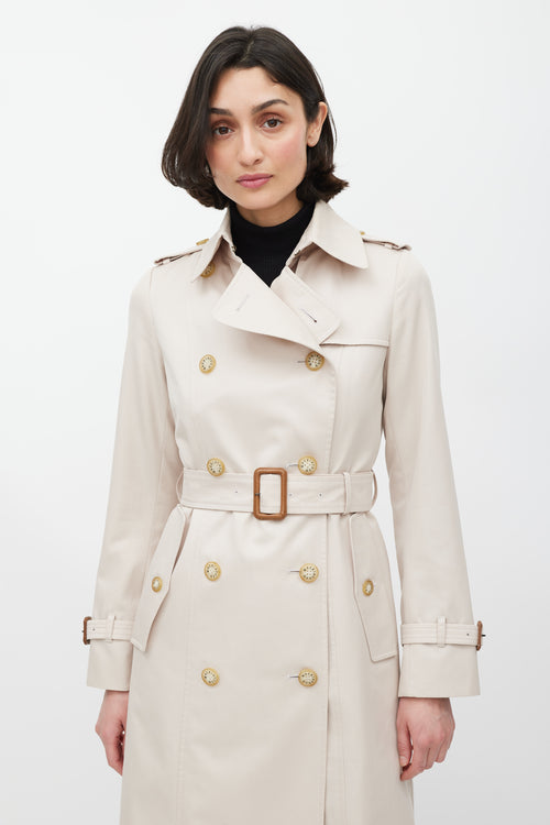 Mackintosh Beige Belted Trench Coat