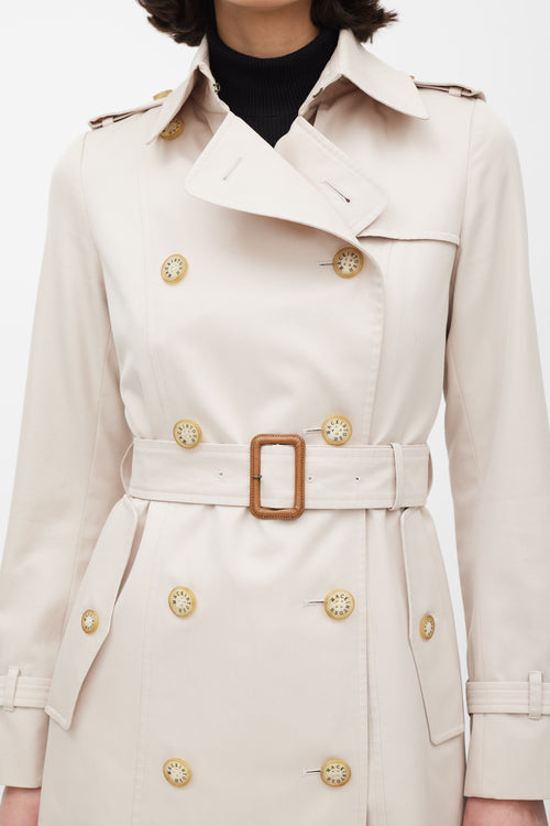 Mackintosh Beige Belted Trench Coat