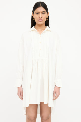 Magnolia Pearl Henley Collar Dress