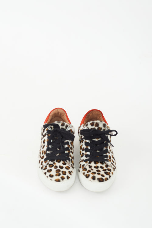 Maguire Brown 
Multicolour Hair Printed Sneaker