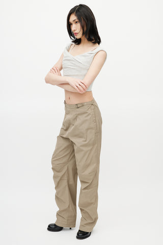 Maison Margiela Beige Cargo Pant