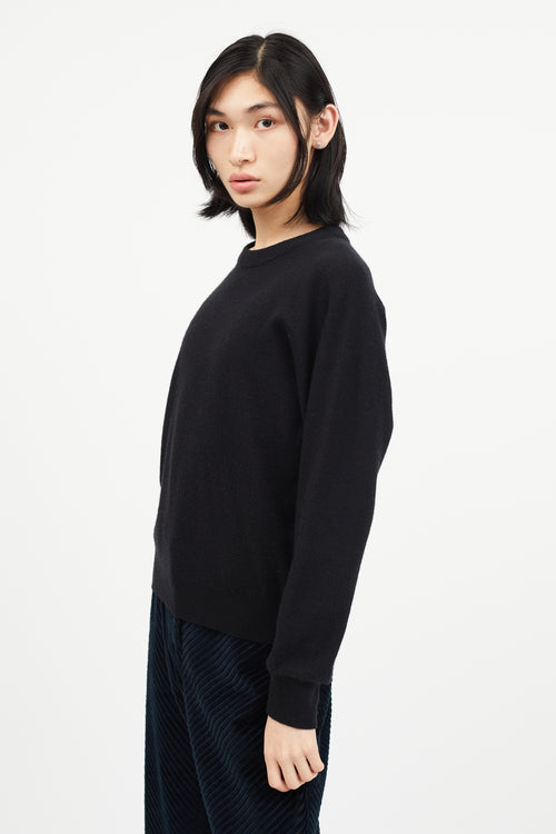 Maison Margiela Black Wool Knit Sweater