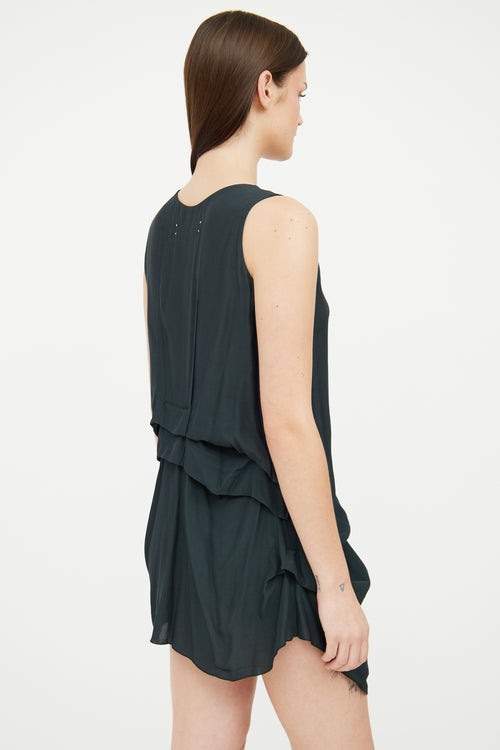 Marni Grey Ruched Dress