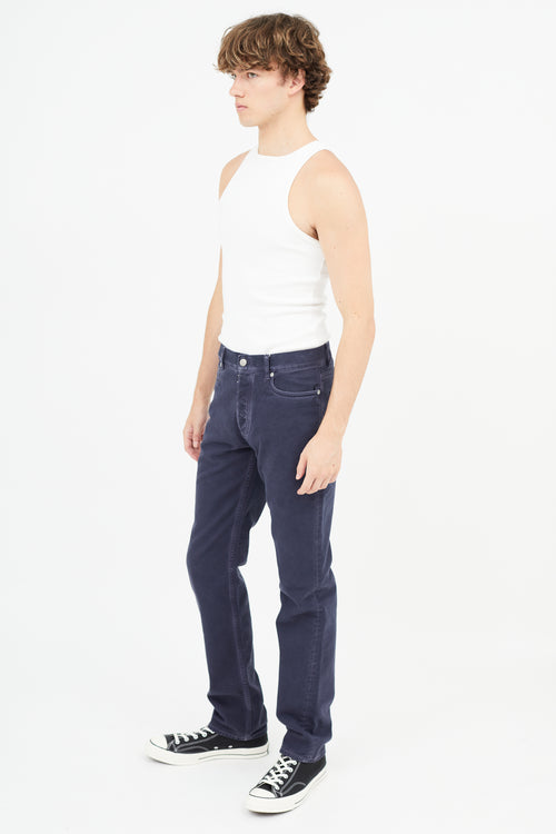 Maison Margiela Navy Stereotype Regular Jeans