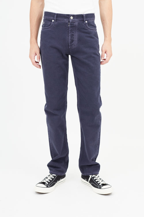 Maison Margiela Navy Stereotype Regular Jeans