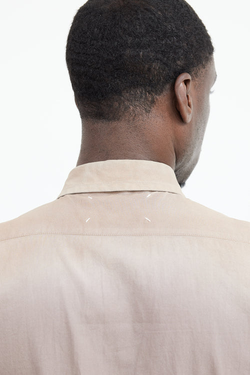 Maison Margiela Brown Faded Shirt