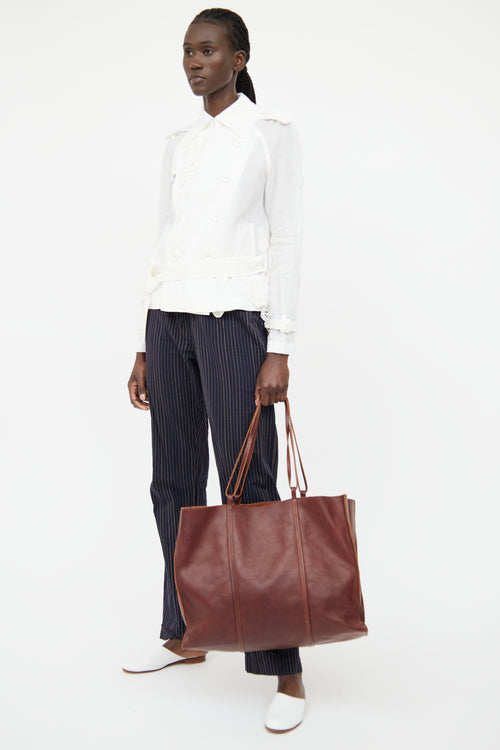 Maison Margiela Brown Tote Bag