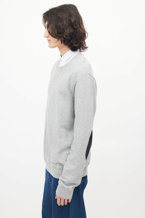 Maison Margiela Grey Crewneck Sweater