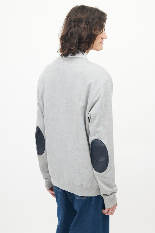 Maison Margiela Grey Crewneck Sweater