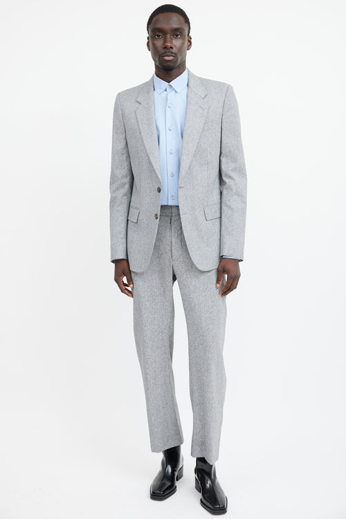 Maison Margiela Grey Wool Suit