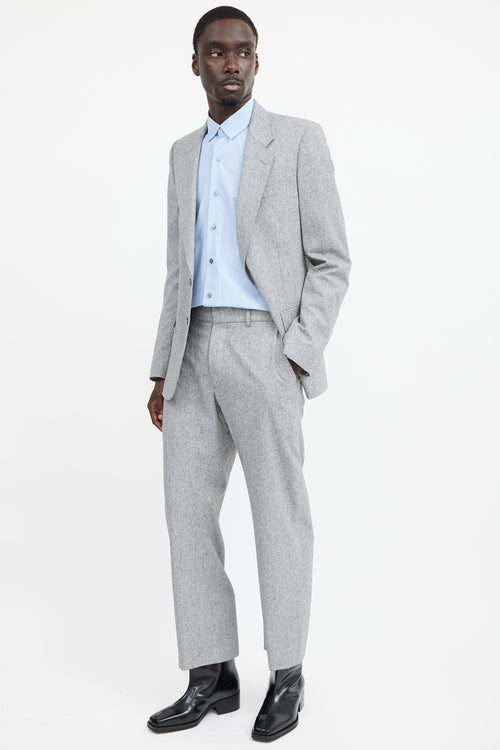 Maison Margiela Grey Wool Suit