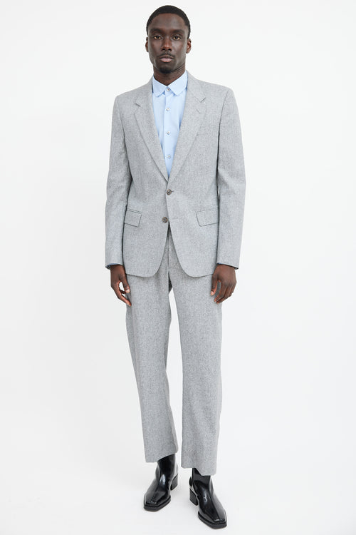 Maison Margiela Grey Wool Suit