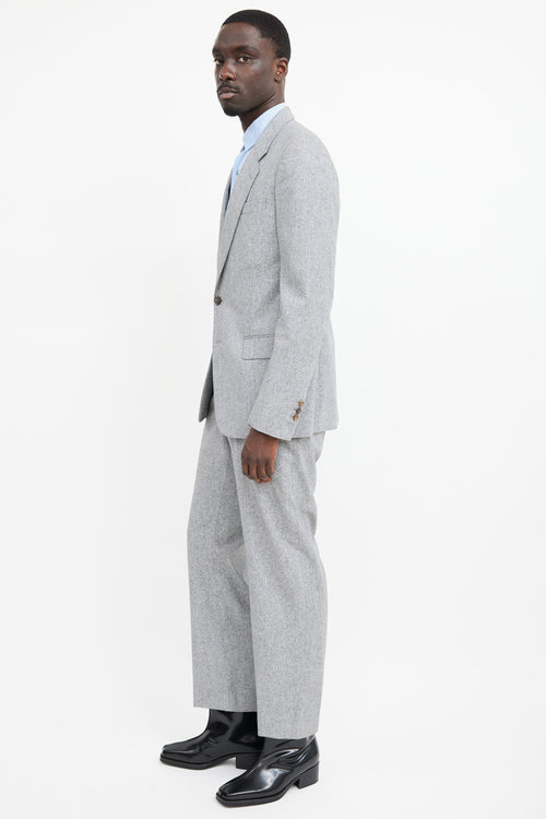 Maison Margiela Grey Wool Suit