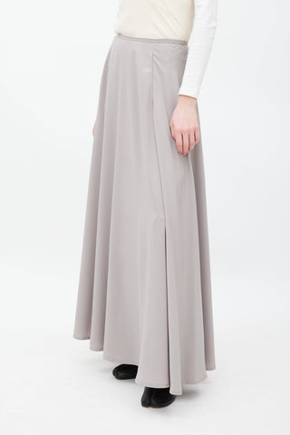 Maison Margiela Grey Maxi Skirt