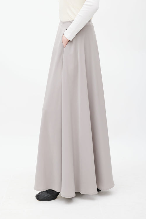 Maison Margiela Grey Maxi Skirt