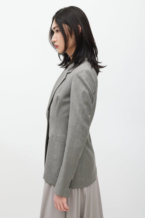 Maison Margiela Grey Wool Blazer