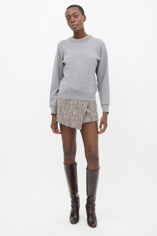 Maison Margiela Grey Wool 
Cashmere Sweater