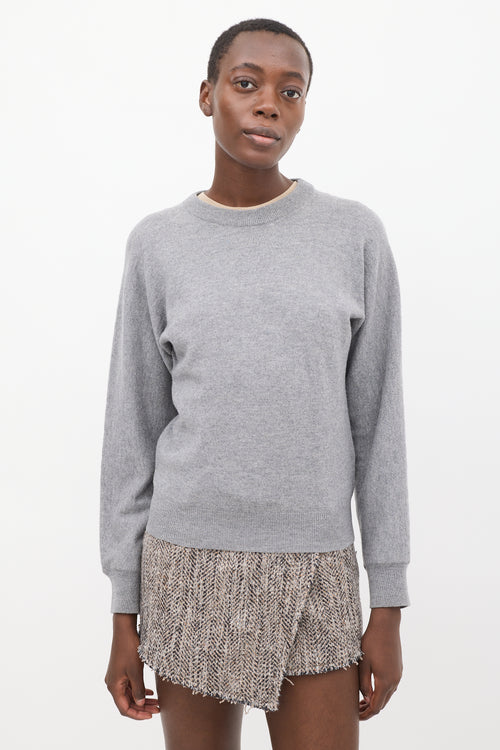 Maison Margiela Grey Wool 
Cashmere Sweater