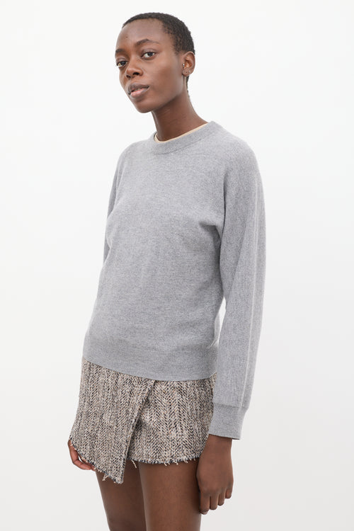 Maison Margiela Grey Wool 
Cashmere Sweater