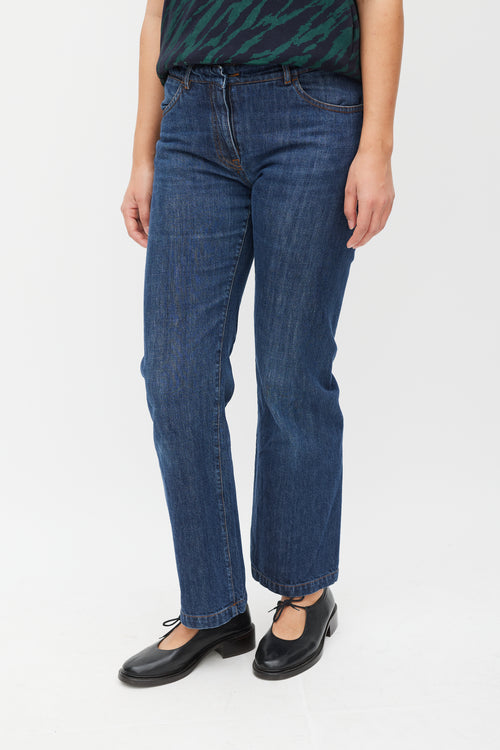 Maison Margiela Medium Wash Straight Leg Jeans