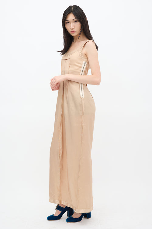 Maison Margiela X H&M Gold Lining Maxi Dress