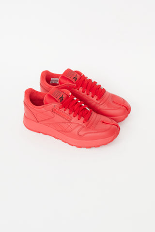 Maison Margiela X Reebok Red Project 0 Tabi Sneaker