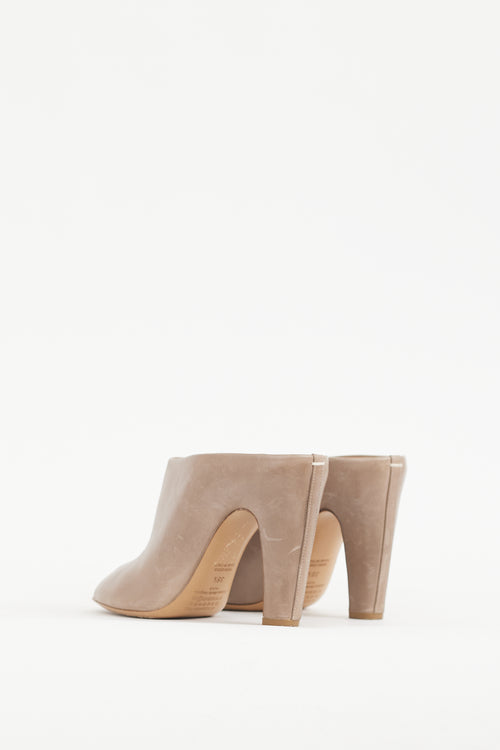 Maison Margiela Brown Leather Mule