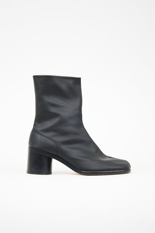 Maison Margiela Leather Tabi Heeled Boot