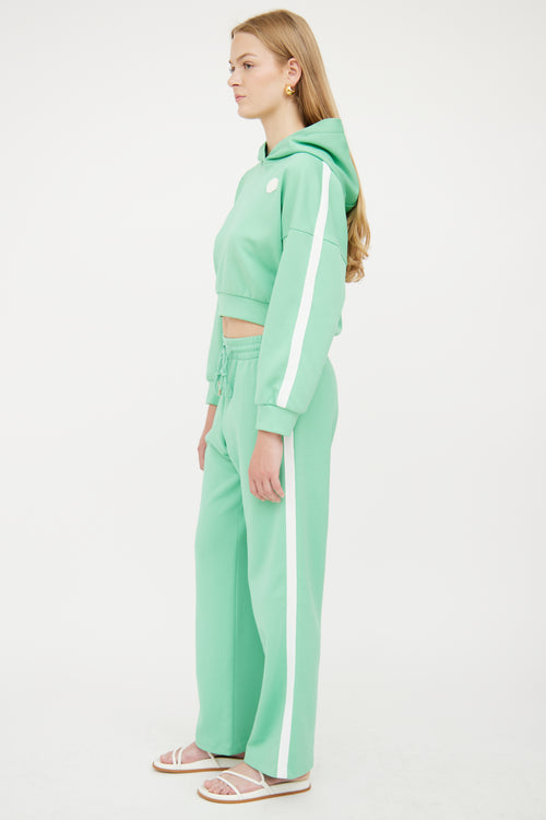 Maje Green Two Piece Lounge Set