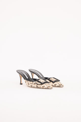 Manolo Blahnik Maysale High Heel Mule