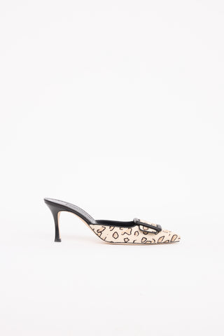 Manolo Blahnik Maysale High Heel Mule