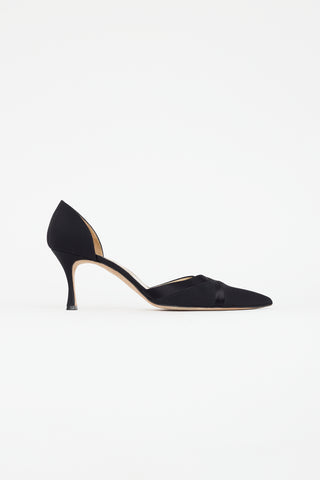 Manolo Blahnik Black Textile D
Orsay Pump