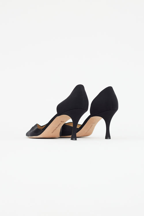 Manolo Blahnik Black Textile D
Orsay Pump