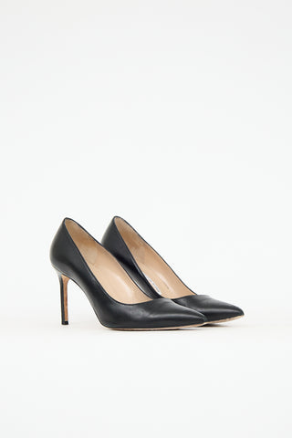 Manolo Blahnik Leather BB Pump