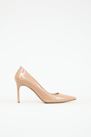 Manolo Blahnik Patent Leather BB Pump