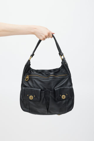 Marc Jacobs Black Leather Shoulder Bag