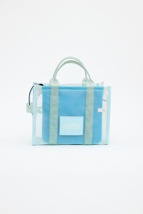 Marc Jacobs Blue The Mesh Tote Bag