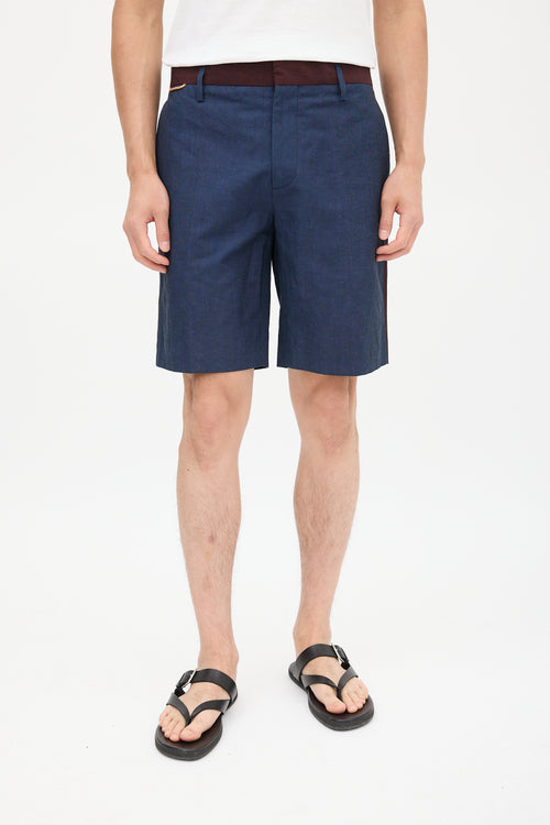 Marc Jacobs Navy 
Red Shorts