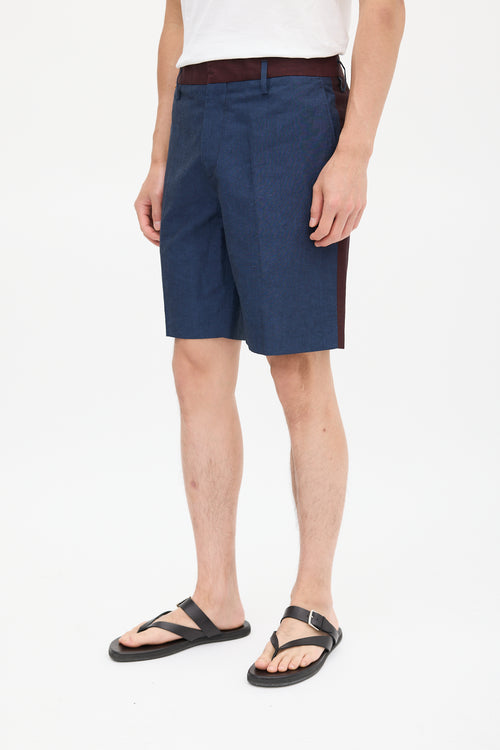 Marc Jacobs Navy 
Red Shorts