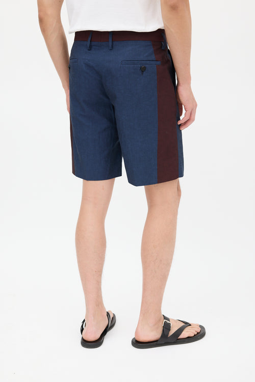 Marc Jacobs Navy 
Red Shorts