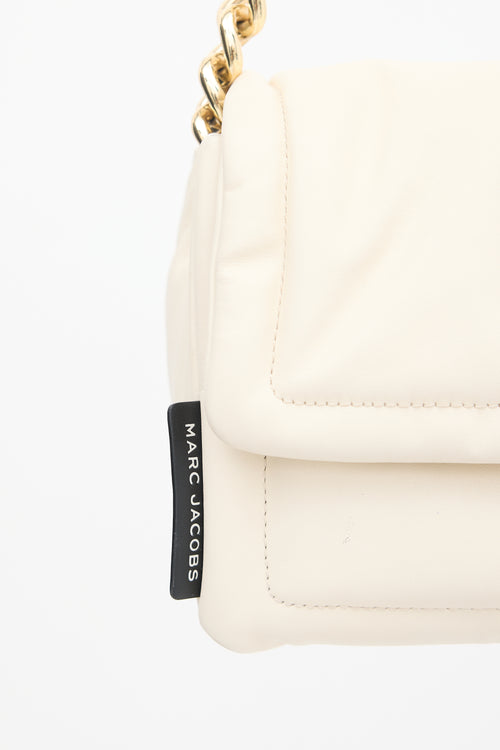 Marc Jacobs White Leather Pillow Bag