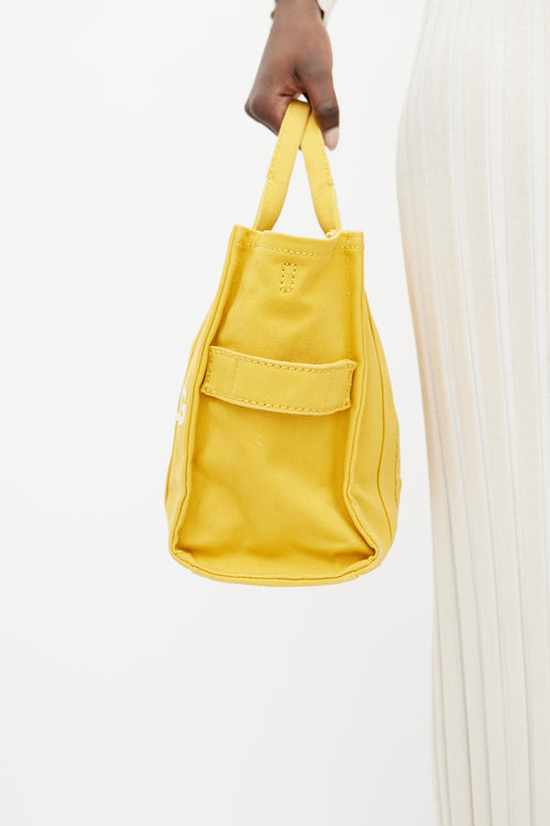 Marc Jacobs Yellow 
White The Tote Bag