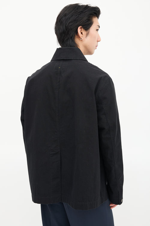 Margaret Howell Black Canvas Work Jacket