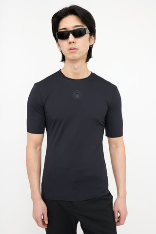 Marine Serre White Line Logo T-Shirt