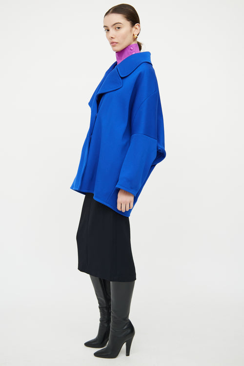 Marni Blue Wool Jacket