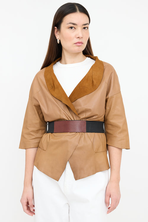 Marni Leather Jacket