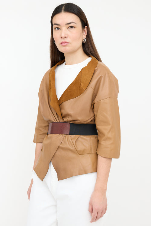 Marni Leather Jacket